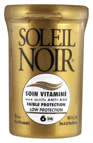 Антивозрастной крем для лица Protections Solaires Soin Vitamine Faible Protection SPF6 20мл