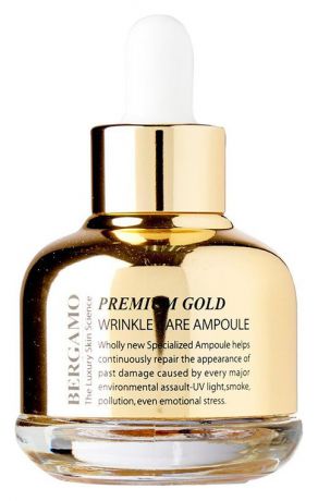 Сыворотка для лица Premium Gold Wrinkle Care Ampoule 30мл