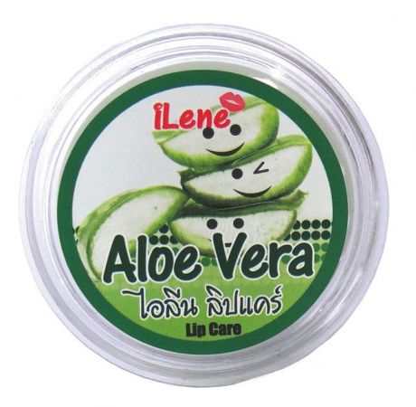 Увлажняющий бальзам для губ Aloe Vera Natural Lip Moisturizer 10г (алоэ вера)
