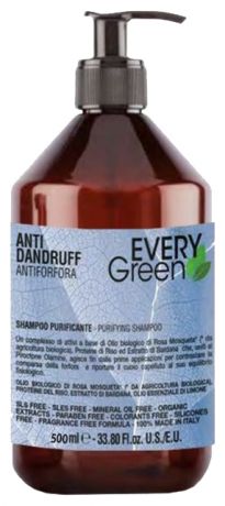 Шампунь от перхоти Every Green Anti Dandruff Purifying Shampoo: Шампунь 500мл