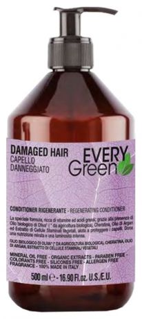 Кондиционер для поврежденных волос Every Green Damaged Hair Regenerating Conditioner: Кондиционер 500мл
