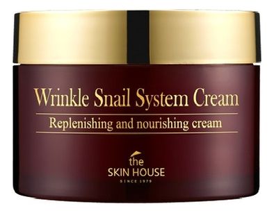 Антивозрастной улиточный крем Wrinkle Snail System Cream: Крем 100мл