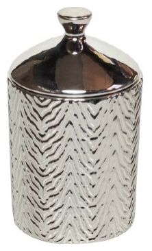 Ароматическая свеча White Tea & Mint Zebra Textured 439г