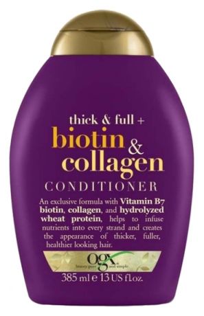 Кондиционер для тонких волос Thick & Full+ Botin & Collagen Conditioner 385мл