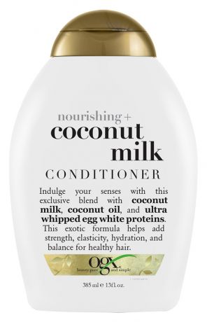 Питательный кондиционер для волос с кокосовым молоком Nourishing+ Coconut Milk Conditioner 385мл