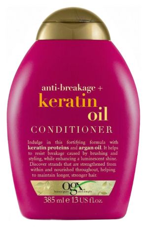 Кондиционер для волос с кератиновым маслом Anti-Breakage+ Keratin Oil Conditioner 385мл