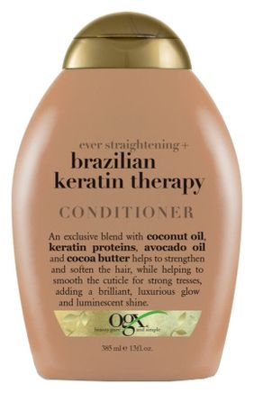 Разглаживающий кондиционер для волос Ever Straightening+ Brazilian Keratin Therapy Conditioner 385мл