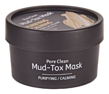 Маска для лица с каолиновой глиной Pore Clean Mud-Tox Mask Yellow 80г