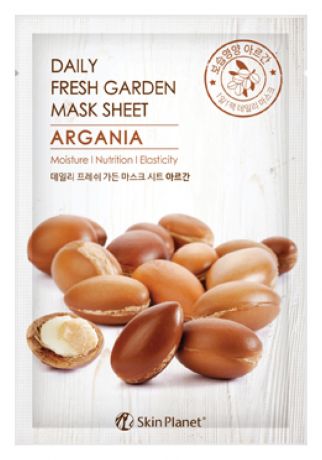 Тканевая маска для лица с экстрактом арганы Skin Planet Daily Fresh Garden Mask Sheet Argania 25г