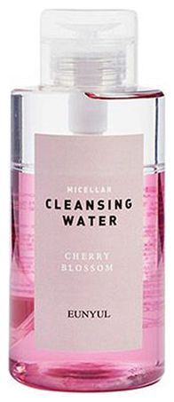 Двухфазная мицеллярная вода для лица Вишневый цвет Micellar Cleansing Water Cherry Blossom 500мл