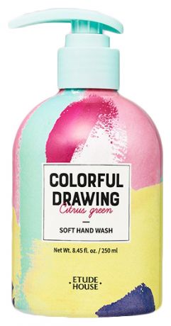 Жидкое мыло для рук Colorful Drawing Soft Hand Wash 250мл