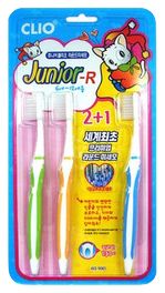 Зубная щетка Junior R 2+1 3шт