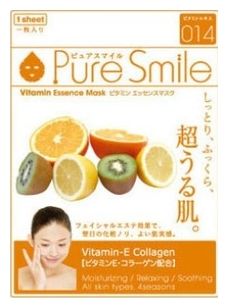 Витаминная маска для лица Vitamin Essence Mask Pure Smile 23мл