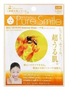 Маска для лица с эссенцией пчелиного яда Pure Smile Essence Mask Bee Venom 23мл