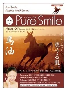 Маска для лица с лошадиным маслом Pure Smile Horse Oil Essence Mask 23мл
