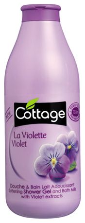 Гель-пенка для ванны и душа Softening Shower Gel And Bath Milk With Violet Extracts 750мл