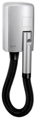 Настенный фен для волос повышенной безопасности Hotello Silver 832.01/T 1200W