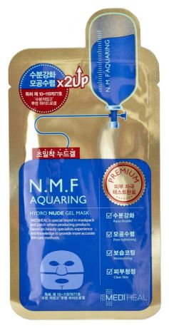 Увлажняющая маска для лица N.M.F Aquaring Hydro Nude Gel Mask 30г