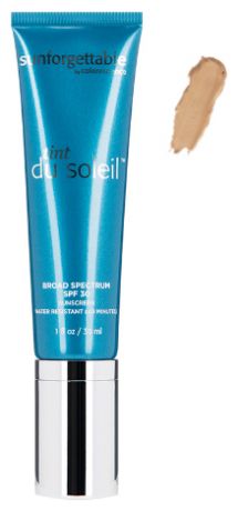 Легкий тональный солнцезащитный крем для лица Sunforgettable Tint Du Soleil SPF30 30мл: Medium (средний)