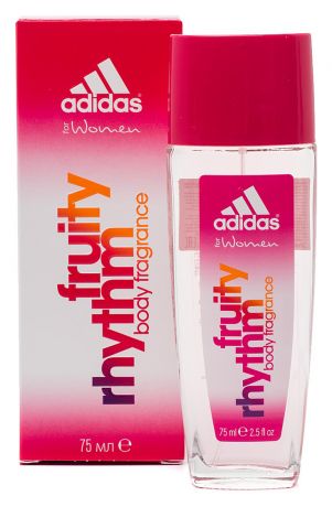 Adidas Fruity Rhythm: парфюмерный спрей для тела 75мл
