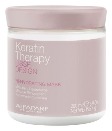 Маска для волос Lisse Design Keratin Therapy Rehydrating Mask 200мл: Маска 200мл