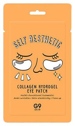 Патчи для кожи вокруг глаз гидрогелевые с коллагеном G9 Skin Self Aesthetic Collagen Hydrogel Eye Patch 3г