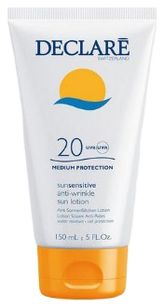 Солнцезащитный омолаживающий лосьон для лица и тела Sun Sensitive Anti-Wrinkle Lotion SPF20 150мл