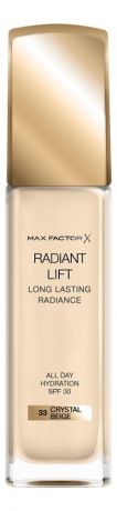 Тональная основа Radiant Lift Long Lasting Radiance 30мл: 33 Crystal Beige