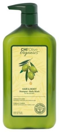 Шампунь для волос и тела Olive Organics Hair and Body Shampoo Body Wash: Шампунь 710мл
