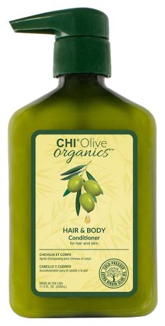 Кондиционер для волос и тела Olive Organics Hair and Body Conditioner: Кондиционер 340мл