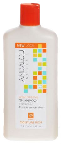 Шампунь для увлажнения волос Moisture Rich Argan Oil & Shea Shampoo 340мл: Шампунь 340мл
