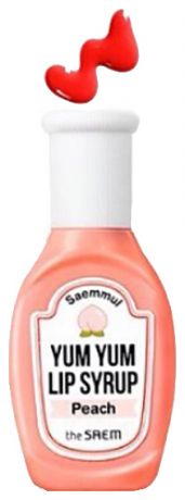 Тинт для губ увлажняющий Saemmul Yum Yum Lip Syrup 10г: 04 Peach