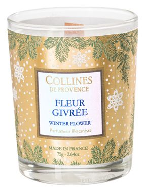 Рождественская ароматическая свеча Winter Flover (зимний цветок): Свеча 75г