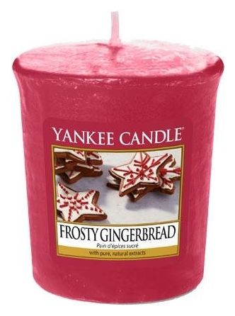 Ароматическая свеча Frosty Gingerbread: Свеча 49г