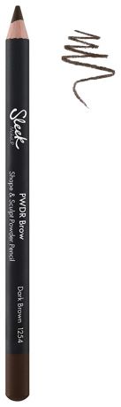 Карандаш для бровей Powder Brow Pencil 1,3г: 1254 Dark Brown
