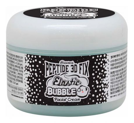 Омолаживающий пузырьковый крем для лица Peptide 3D Fix Elastic Bubble Facial Cream 100мл