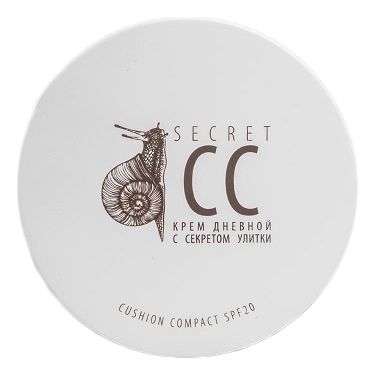 Крем-кушон для лица с секретом улитки Homework Secret CC Cushion Compact 15мл