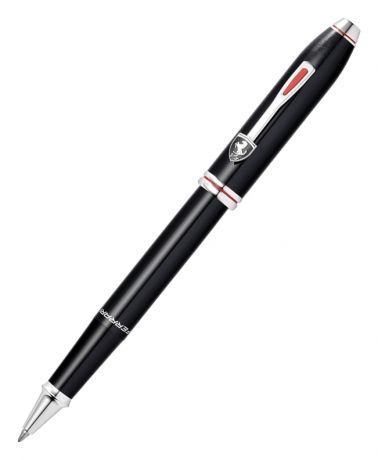 Ручка-роллер Selectip Townsend Ferrari Glossy Black Lacquer / Rhodium FR0045-56