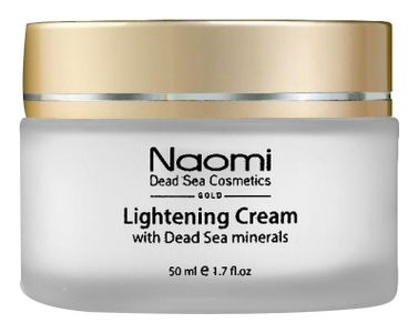 Осветляющий крем для лица с минералами Мертвого моря Lightening Cream With Dead Sea Minerals 50мл