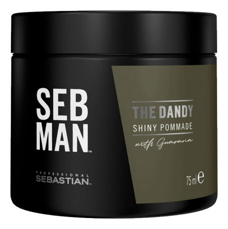 Крем-воск для укладки волос Seb Man The Dandy Shiny Pommade 75мл