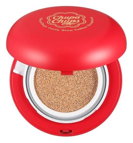 Тональное средство в кушоне Candy Glow Cushion Strawberry SPF50+ PA++++ 14г: Ivory