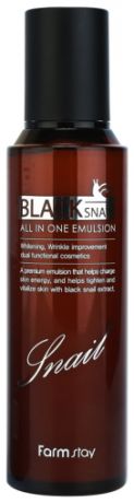 Эмульсия для лица с муцином черной улитки Black Snail All In One Emulsion 150мл