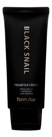 Многофункциональный крем для лица с муцином черной улитки Black Snail Primer BB Cream SPF50+ PA+++ 50г