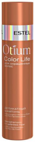 Деликатный шампунь для окрашенных волос Otium Color Life: Шампунь 250мл