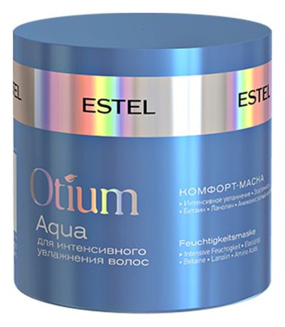 Комфорт-маска для интенсивного увлажнения волос Otium Aqua 300мл