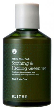 Сплэш-маска для лица восстанавливающая Soothing & Healing Green Tea (зеленый чай): Маска 150мл