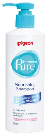 Питательный шампунь для волос Newborn Pure Nourishing Shampoo 200мл