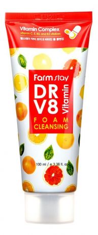 Витаминная пенка для умывания Dr-V8 Vitamin Foam Cleansing 100мл