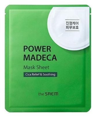 Тканевая маска с экстрактом центеллы азиатской Power Madeca Mask Sheet 28г