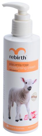 Увлажняющий крем для тела с экстрактом плаценты и маслом розы Placenta Rose Moisturising Cream 200мл